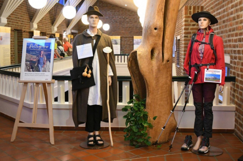 Pilgerausstellung in Abtei Königsmünster und Abtei offizielle Pilgerherberge